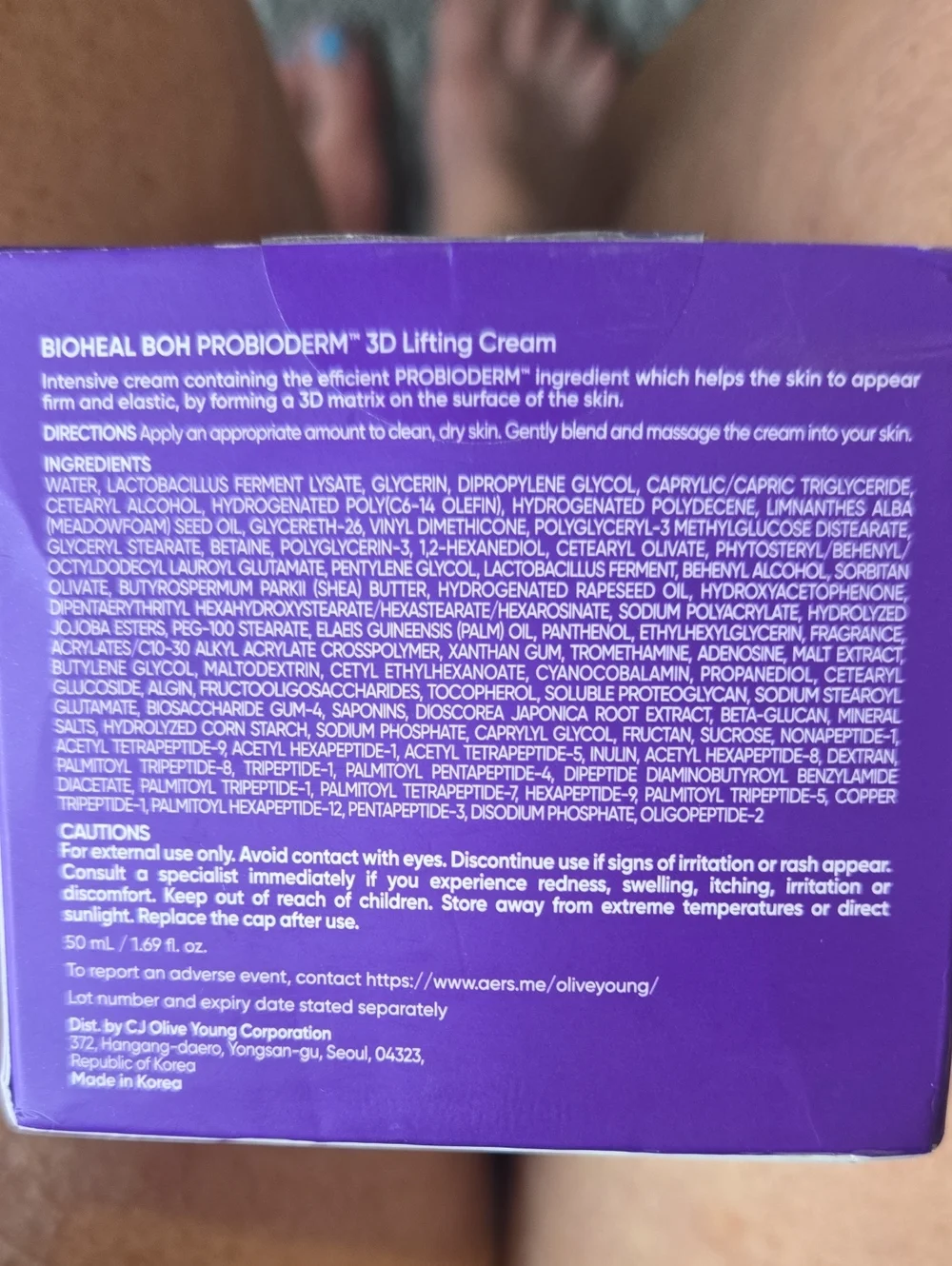 B O H probioderm 3d